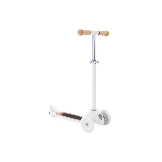 Banwood Scooter in White (With Basket)