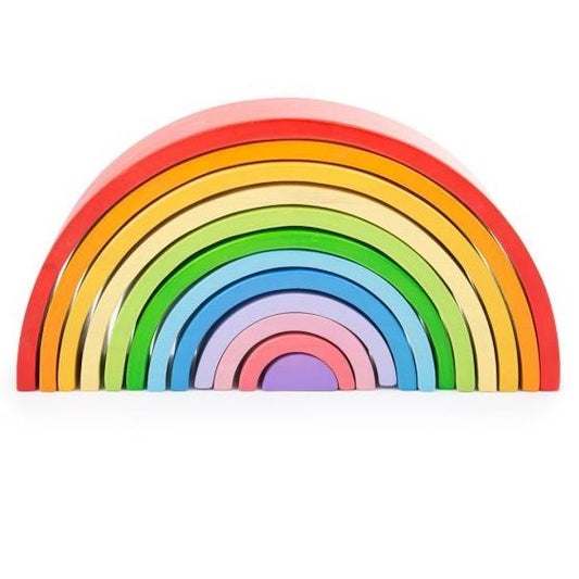 Bigjigs Stacking Rainbow - Large - Scandibørn