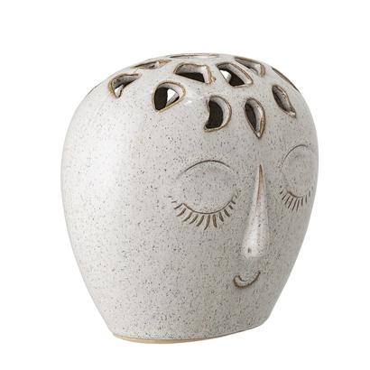 Bloomingville - Stoneware Vase in White - Scandibørn