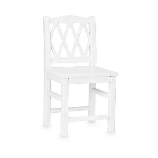 Cam Cam Harlequin Chair in White - Scandibørn