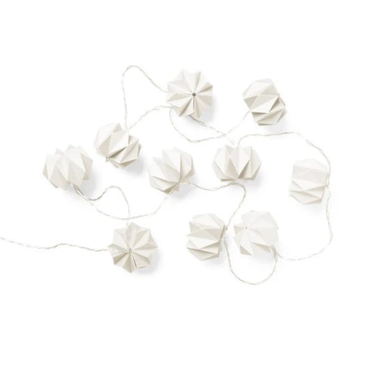 Cam Cam Origami String LED Lights in White - Scandibørn