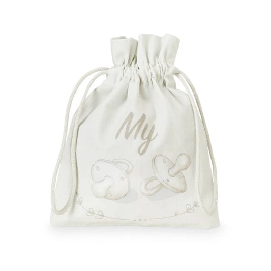 Cam Cam - Pacifier Bag in Cream White - Scandibørn