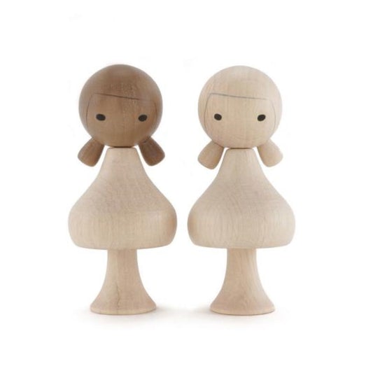 Clicques - DIY Girls Asia Wooden Figurines - Scandibørn