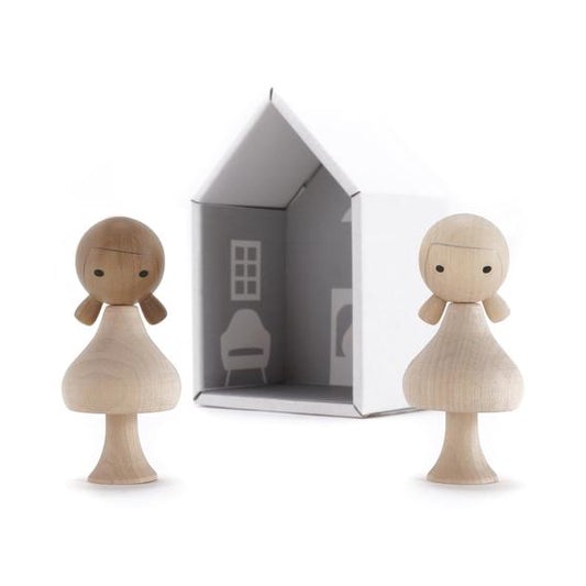 Clicques - DIY Girls Asia Wooden Figurines - Scandibørn