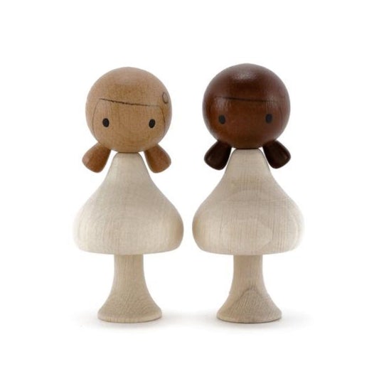 Clicques - DIY Girls Diverse Wooden Figurines - Scandibørn