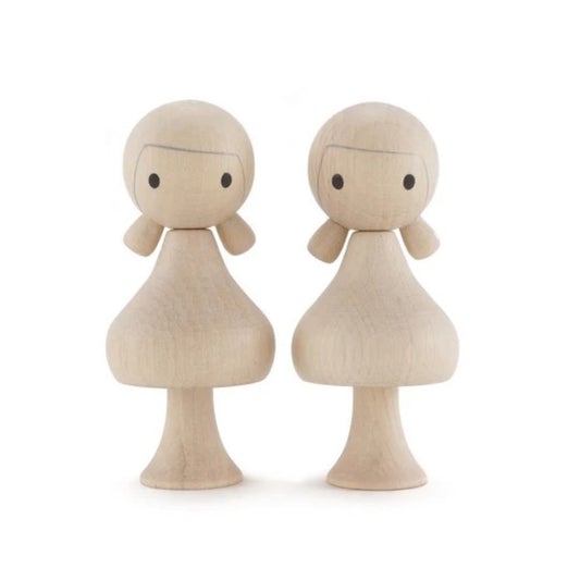 Clicques - DIY Girls Wooden Figurines - Scandibørn