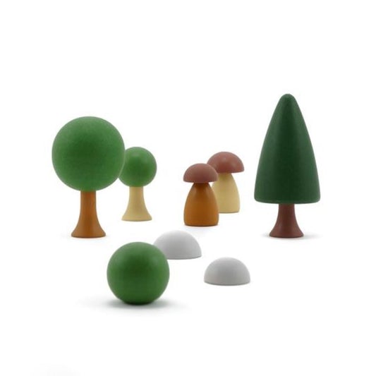 Clicques - Garden Summer Wooden Figurines - Scandibørn