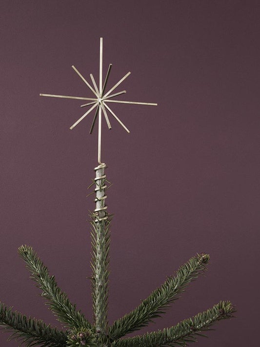 Ferm Living - Brass Christmas Tree Top Star - Scandibørn