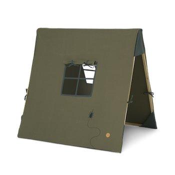 Ferm Living Tent with Beetle Embroidery - Dark Olive - Scandibørn