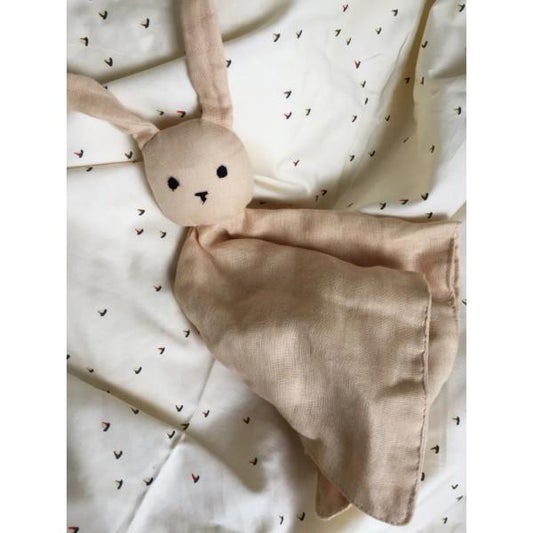Konges Slojd Sleepy Rabbit Comforter - Rose Dust