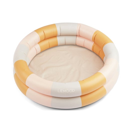 Liewood Leonore Pool in Stripe: Peach/Sandy/Yellow Mellow - Scandibørn