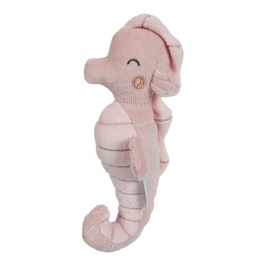 Little Dutch Rattle Toy Seahorse in Ocean Pink - Scandibørn