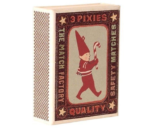 Maileg Christmas Ornaments in Matchbox - Pixies (3 Pieces) - Scandibørn