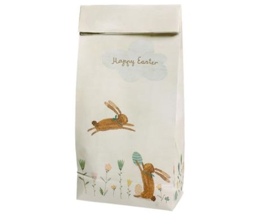 Maileg Small Paper Gift Bag in Happy Easter Field - Scandibørn