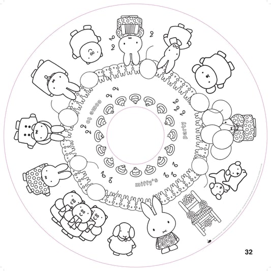 Drawin'Kids Table Paper Refill (20 Sheets) - Little Friends