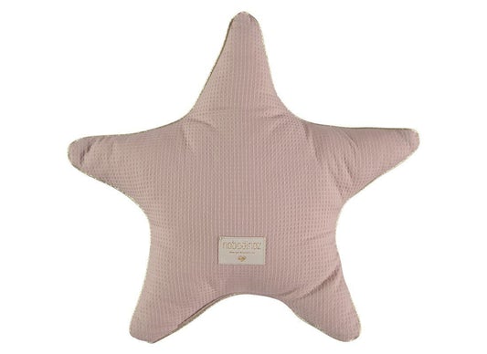 Nobodinoz Aristote Star Cushion in Misty Pink - Scandibørn