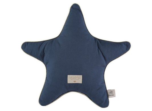 Nobodinoz Aristote Star Cushion in Night Blue - Scandibørn