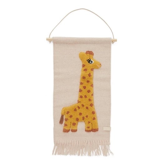 OYOY Wallhanger - Giraffe - Scandibørn