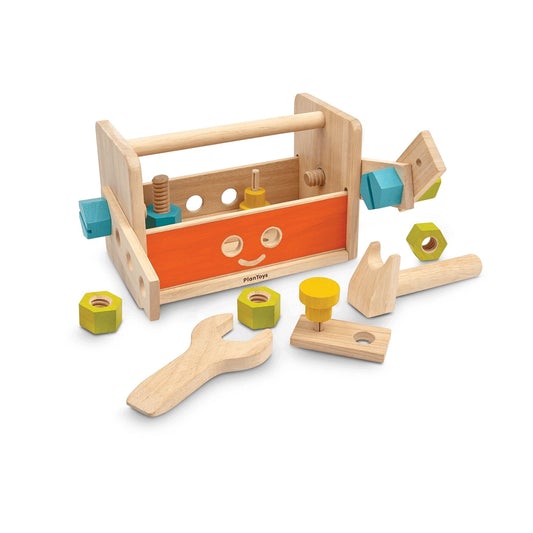 Plan Toys Robot Wooden Tool Box - Scandibørn