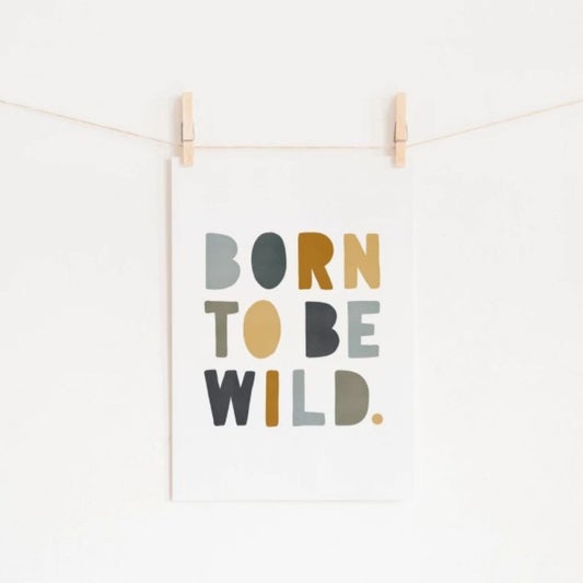 Pretty in Print - Art Print in Born to be Wild - Jungle - Scandibørn