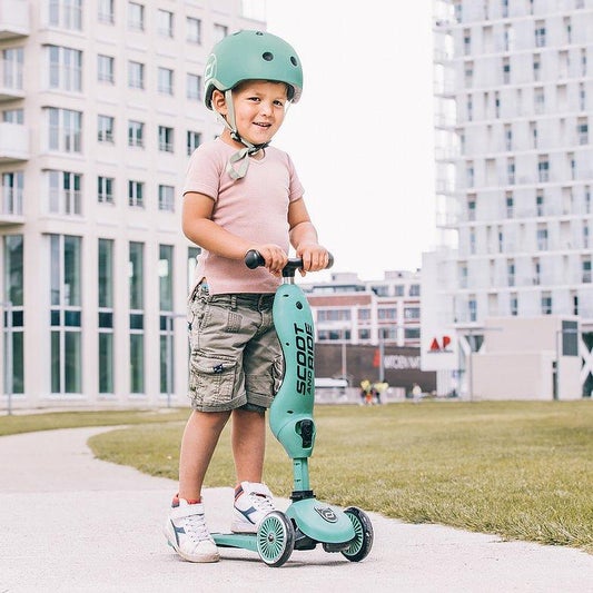 Scoot & Ride Helmet in Forest - Scandibørn
