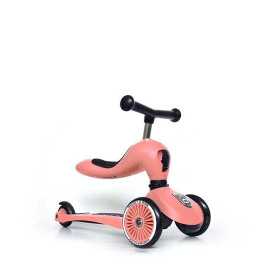 Scoot & Ride Highwaykick 1 Scooter in Peach - Scandibørn