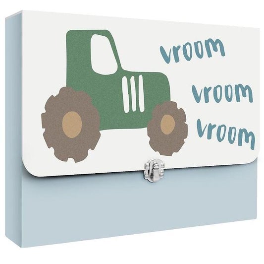 Sebra - Drawing Storage Box - Little Driver - Scandibørn