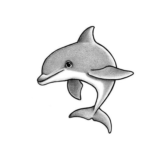 Stickstay - Dylan the Dolphin wall transfer