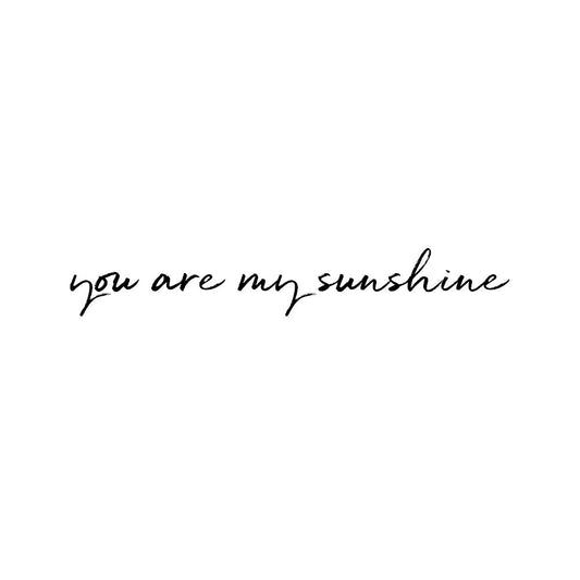 StickStay 'You Are My Sunshine' wall transfer - Scandibørn