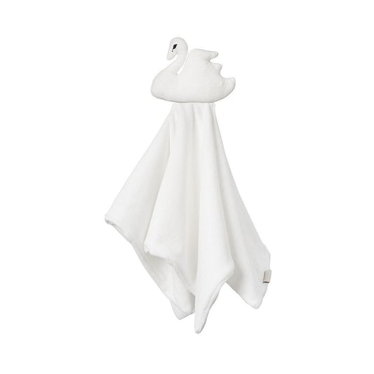 Swan Cuddle Cloth in off-white