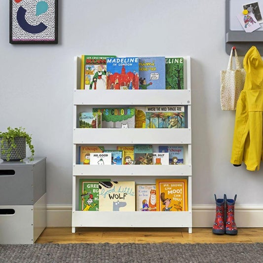 Tidy Books - Wall Bookshelf in White - Scandibørn